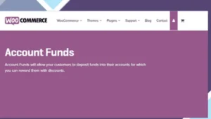 WooCommerce Account Funds