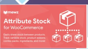 WooCommerce Attribute Stock - Share Stock Between Products