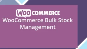 WooCommerce Bulk Stock Management