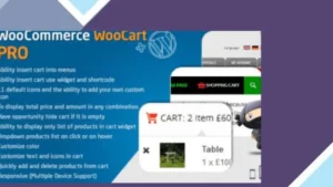 WooCommerce Cart - WooCart Pro