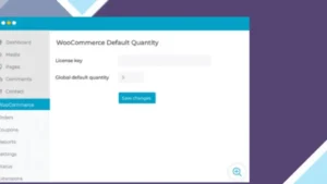 WooCommerce Default Quantity