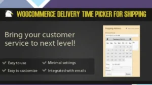 Woocommerce Delivery Time Picker for Shipping