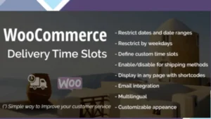 WooCommerce Delivery Time Slots