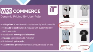 Woocommerce Dynamic Pricing By User Role