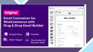 WooCommerce Email Customizer with Drag and Drop Email Builder