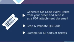 WooCommerce Event QR Code Email Tickets