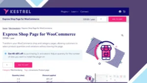 WooCommerce Express Shop Page
