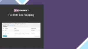 WooCommerce Flat Rate Box Shipping
