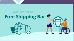 WooCommerce Free Shipping Bar