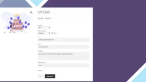 WooCommerce Gift Cards