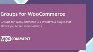 WooCommerce Groups for WooCommerce