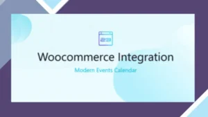 WooCommerce Integration for MEC