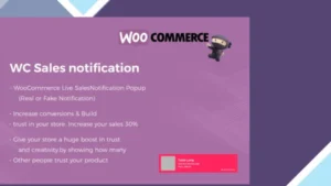 WooCommerce Live Sales Notification