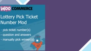 WooCommerce Lottery - Competitions Pick Ticket Number Modification