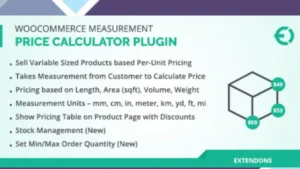 WooCommerce Measurement Price Calculator Plugin, Price Per Unit