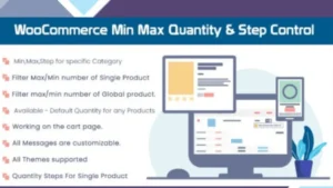 WooCommerce Min Max Quantity and Step Control