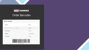WooCommerce Order Barcodes