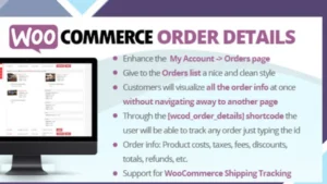 WooCommerce Order Details
