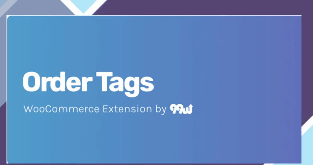 WooCommerce Order Tags
