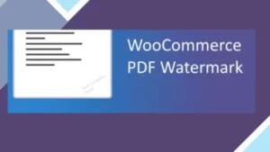 WooCommerce PDF Watermark