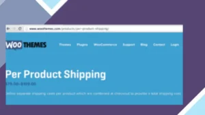 WooCommerce Per Product Shipping