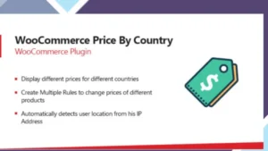 WooCommerce Price By Country