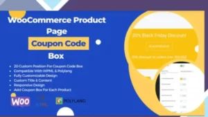 WooCommerce Product Page Coupon Box