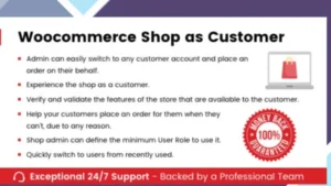 WooCommerce Shop As Customer