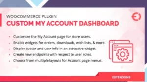WooCommerce User Dashboard
