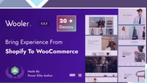 Wooler - Conversion Optimized WooCommerce Theme