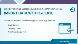 WordPress and WooCommerce Scraper