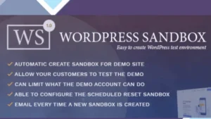 WordPress Sandbox - Easy To Create a Test Environment