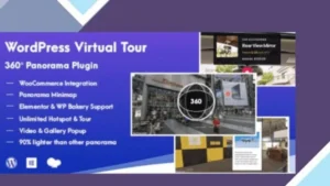 WordPress Virtual Tour 360 Panorama Plugin