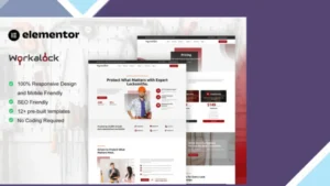 WorkaLock - Locksmith and Key Maker Service Elementor Pro Template Kit