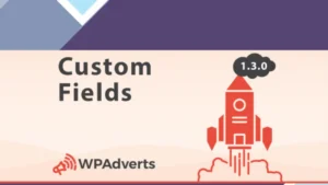 WP Adverts - Custom Fields