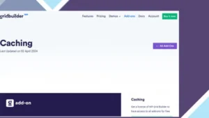 WP Grid Builder - Caching