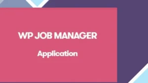 WP Job Manager Applications