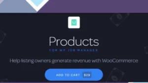 WP Job Manager Products