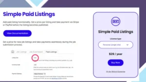 WP Job Manager Simple Paid Listing