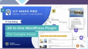 WP MAPS PRO - WordPress Plugin for Google Map