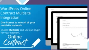 WP Online Contract Multisite Integration