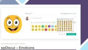 wpDiscuz - Emoticons