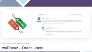 wpDiscuz - Online Users