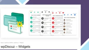 wpDiscuz - Widgets