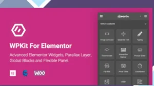 WPKit For Elementor