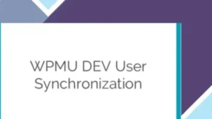 WPMU DEV User Synchronization