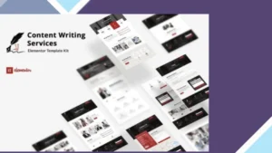 Writery - Content Writer Service Elementor Template Kit