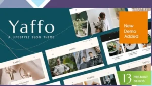 Yaffo - A Lifestyle Personal Blog WordPress Theme
