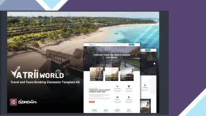Yatriiworld - Travel and Tours Booking Elementor Template Kit