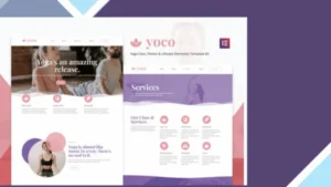 Yoco - Yoga Studio Elementor Template Kit